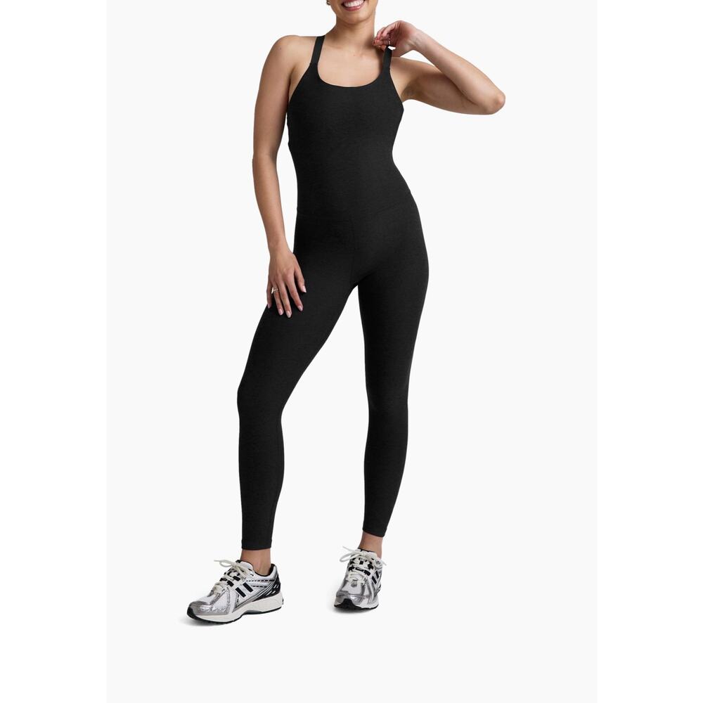 Beyond Yoga Spacedye Play The Angles Jumpsuit - Darkest Night XL - NWOT